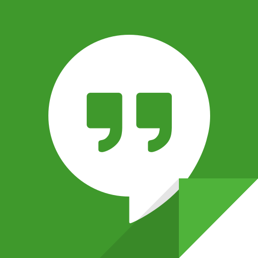 Communication, hangouts, hangouts logo icon